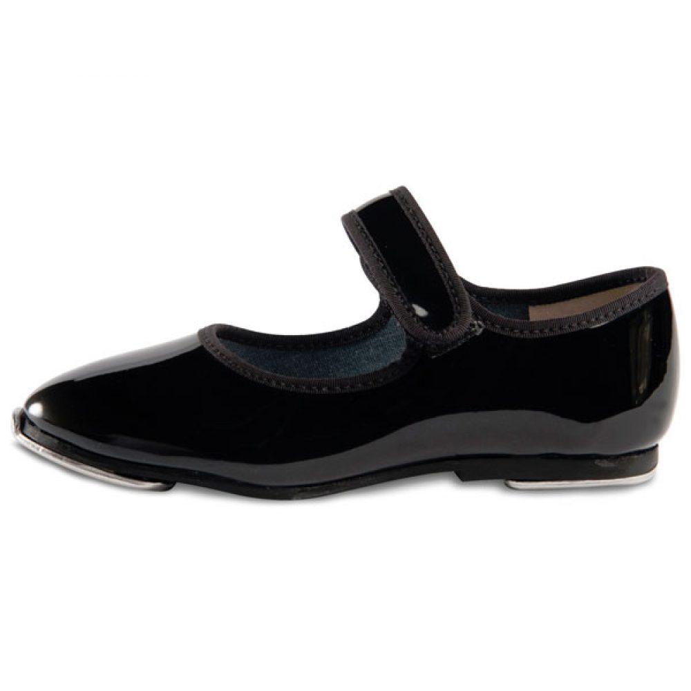 tan velcro tap shoes